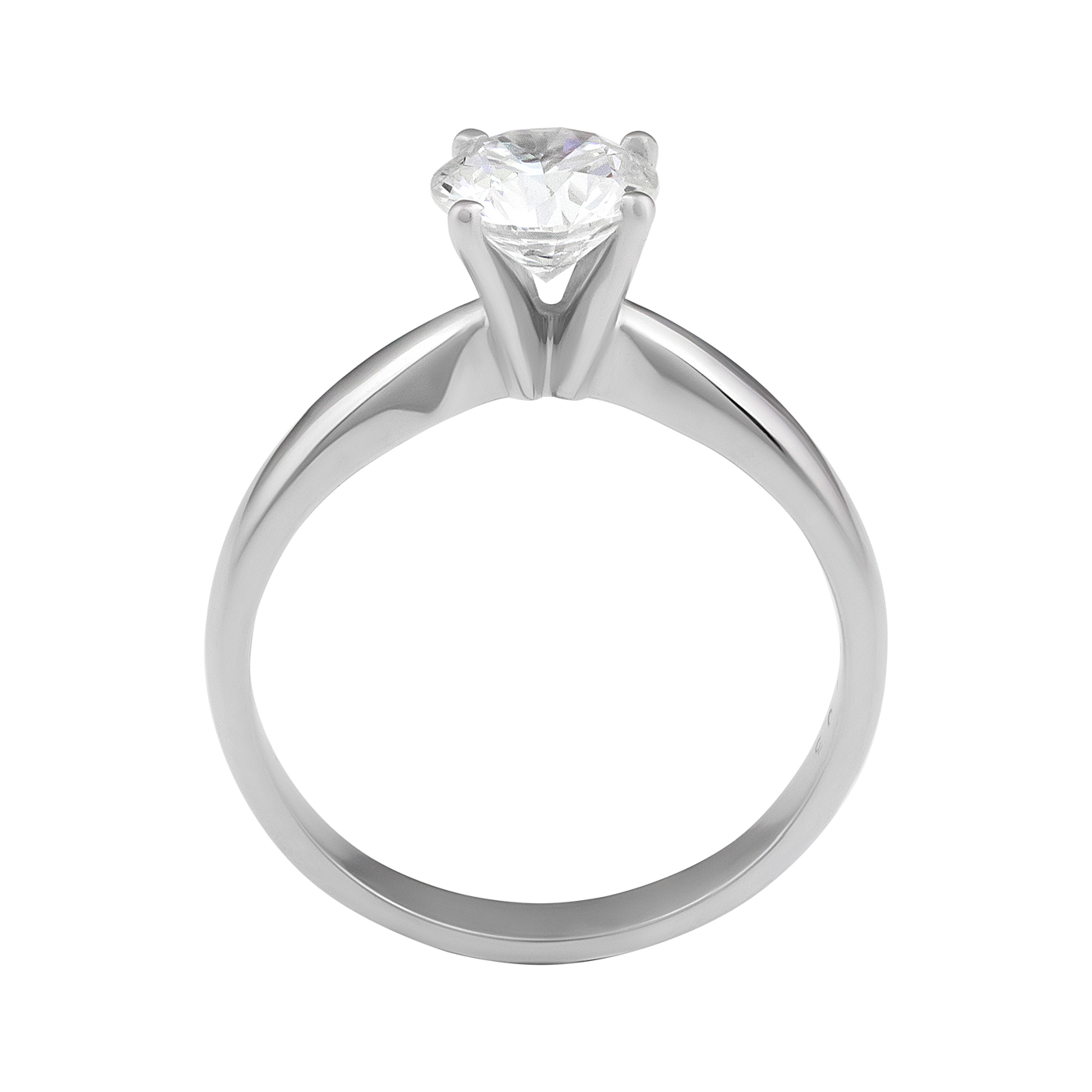 ECJ Collection 14K White Gold GIA Diamond Engagement Ring 1.12ct. tw
