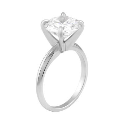 ECJ Collection 14K White Gold GIA Diamond Engagement Ring 3.45ct. tw