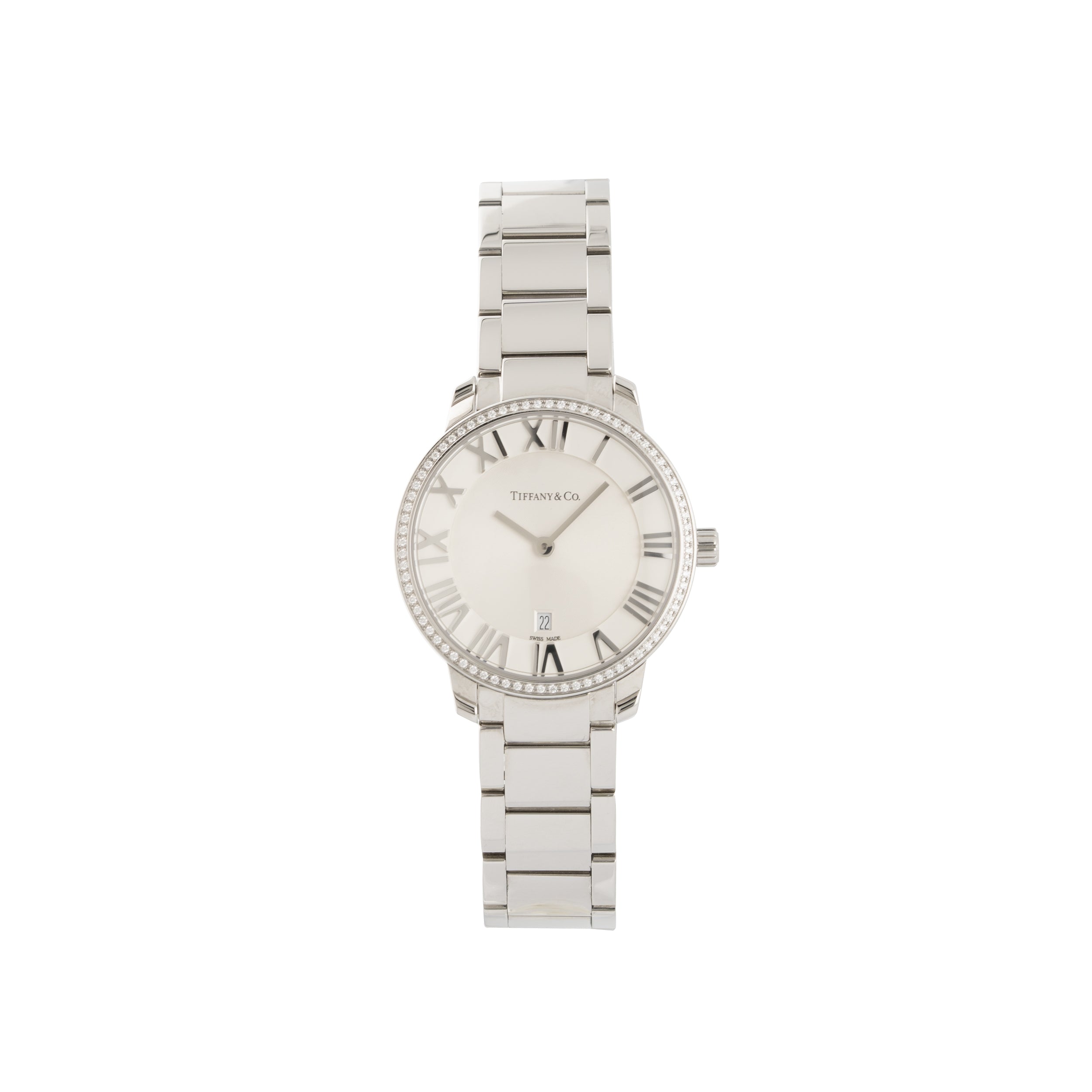 Tiffany & Co. Atlas 2-Hand 31 mm Watch 60166386 – East Coast Jewelry