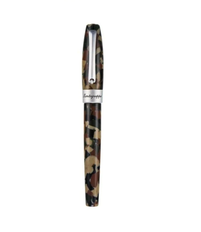 Rollerball Pen Montegrappa Camouflage Isforrca Multicolor in Resin and Steel