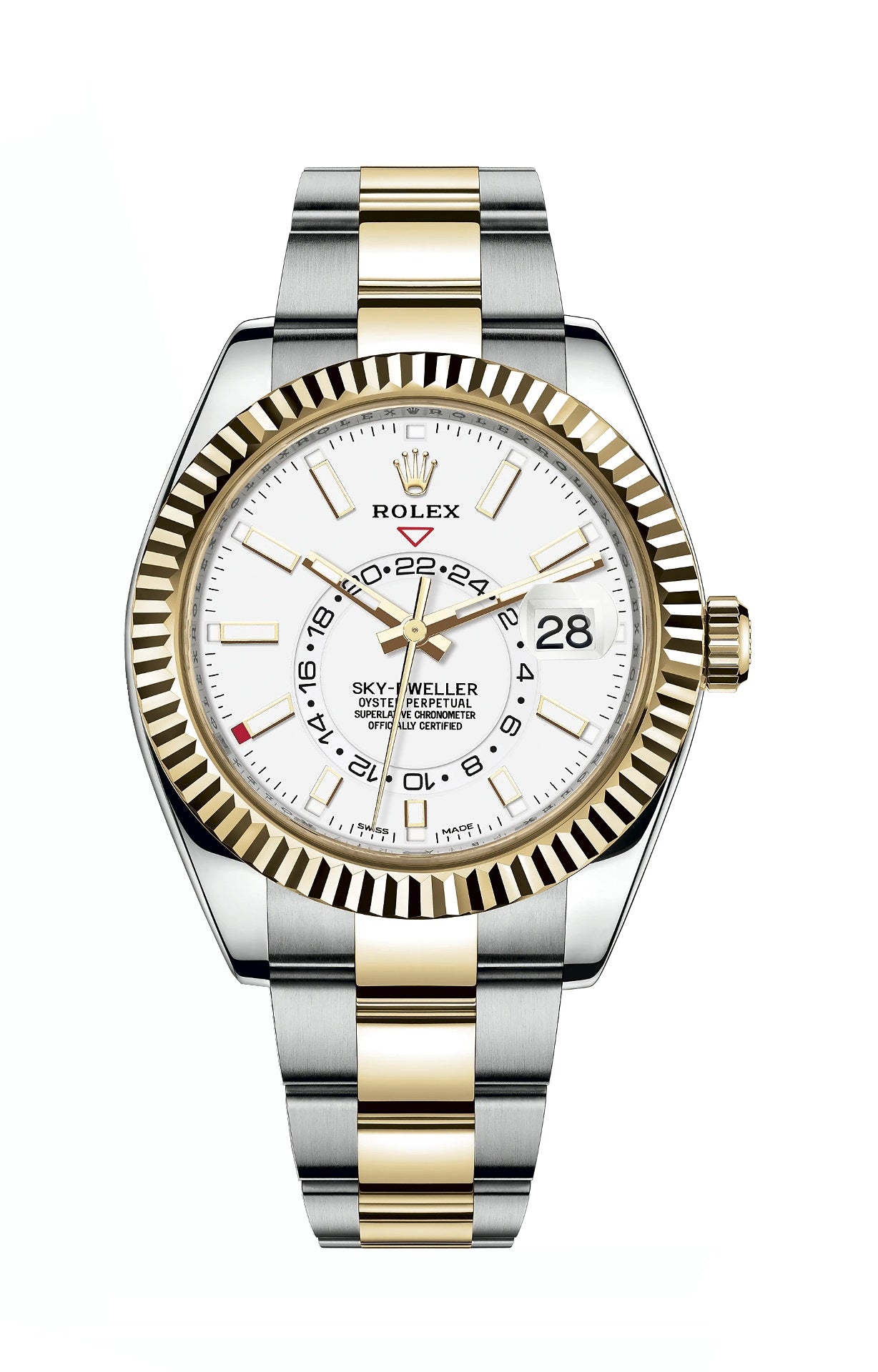 Rolex Sky-Dweller Two Tone Stainless Steel/Yellow Gold 42mm