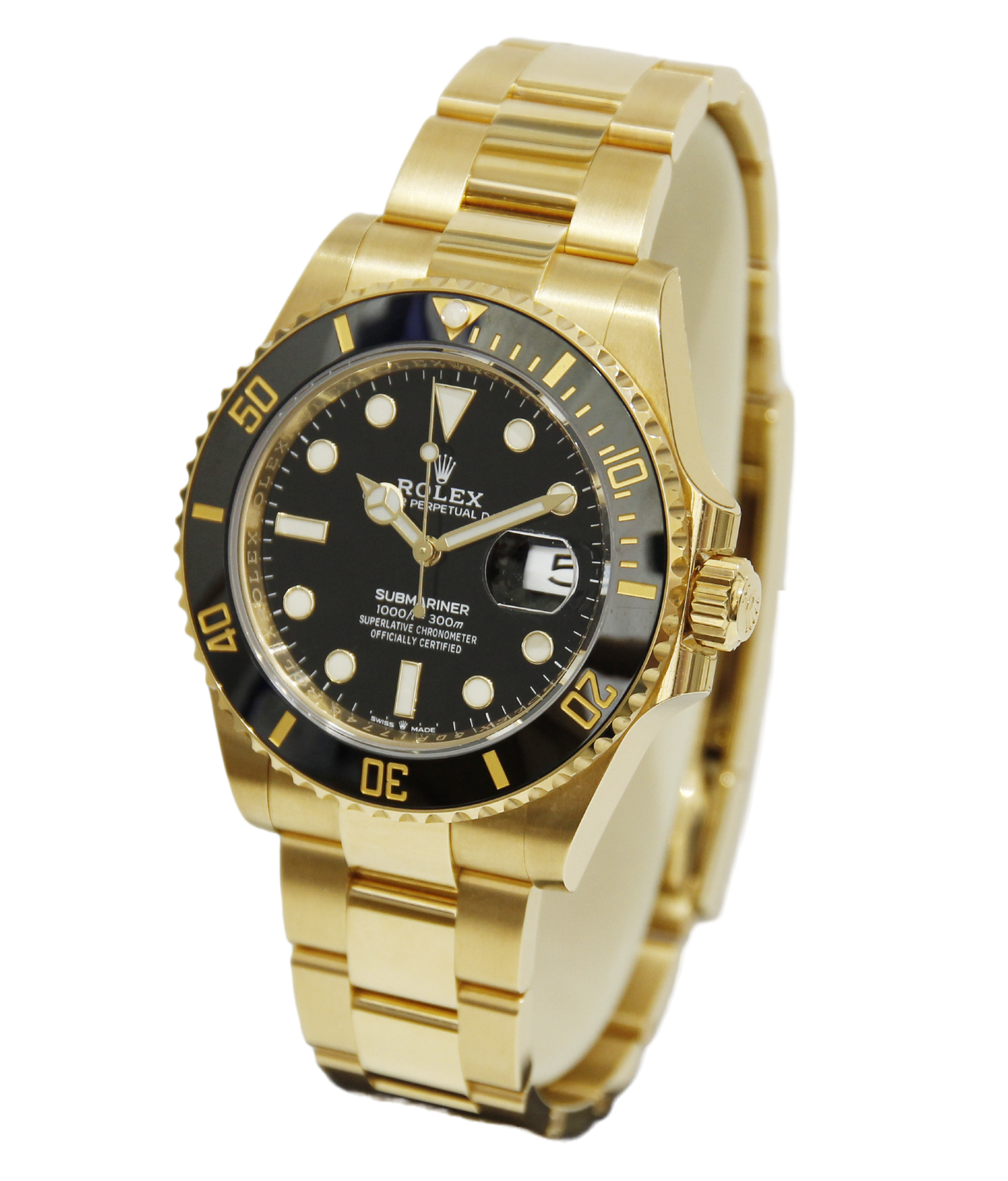 Rolex Submariner Yellow Gold 126618LN