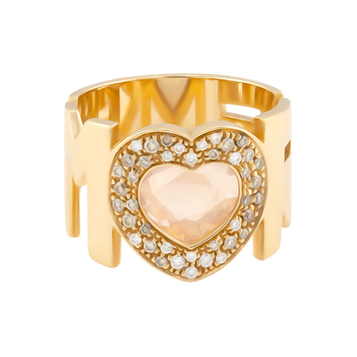 Pasquale Bruni 18K Rose Gold 0.32ctw Diamond "Amore" Ring