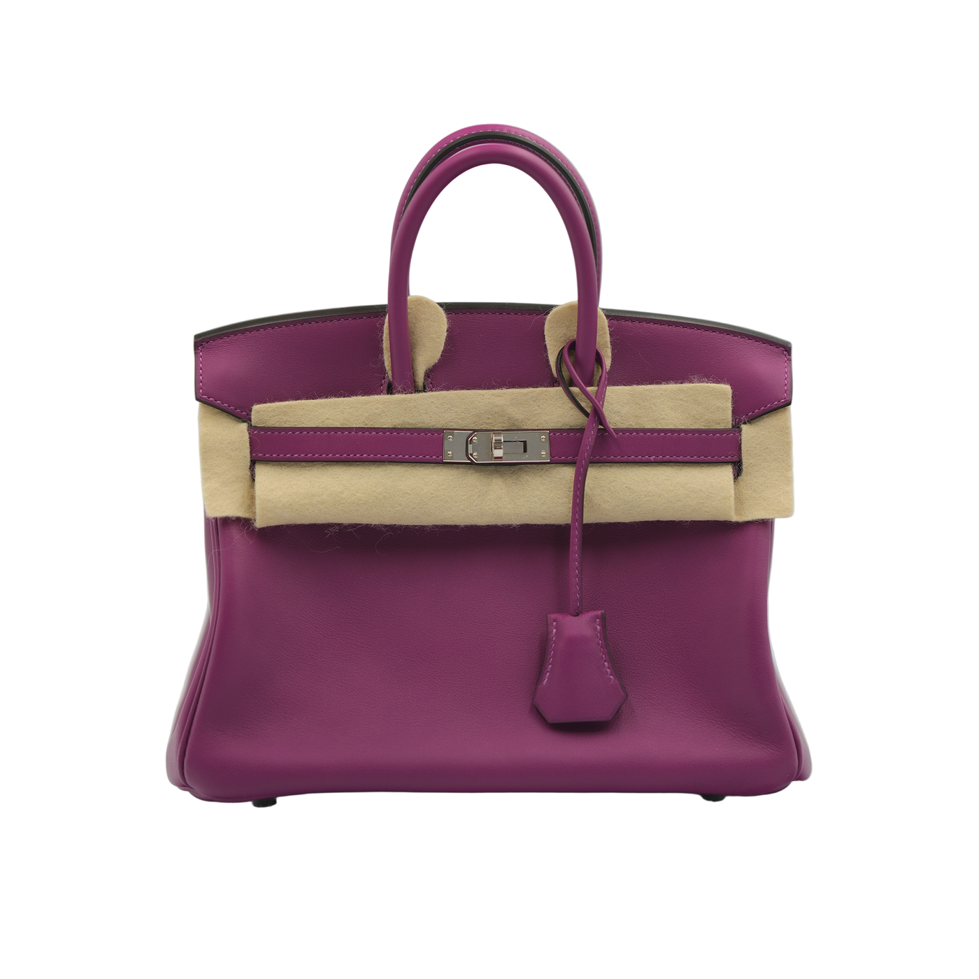 Hermes 2020 Birkin 25 Anemone Swift Retourne with Palladium Hardware