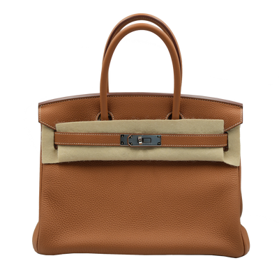 Hermes 2020 Birkin 30 Gold Togo with Palladium Hardware