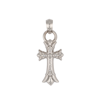 Chrome Hearts Cross Pendant — 18K White Gold (2011)