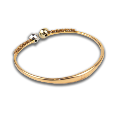 ECJ Collection 14K White & Rose Gold Diamond Bracelet