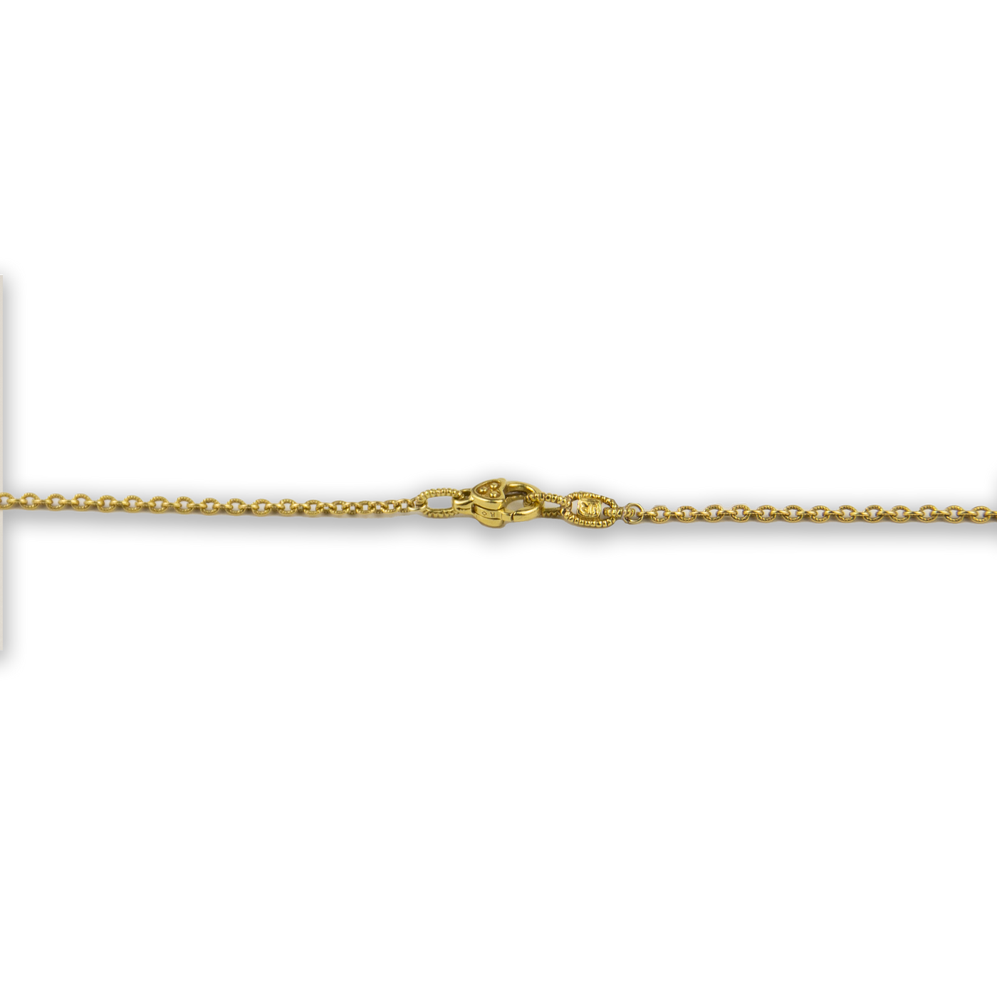 Judith Ripka 18K Yellow Gold Quartz & Sapphire MOP Pendant Necklace