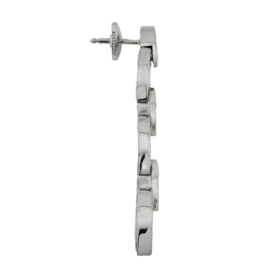 Cartier 18K White Gold "Diadea" Diamond Drop Earrings