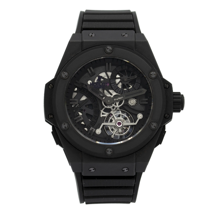 Hublot King Power Big Bang All Black Tourbillon GMT 706.CI.1110.RX