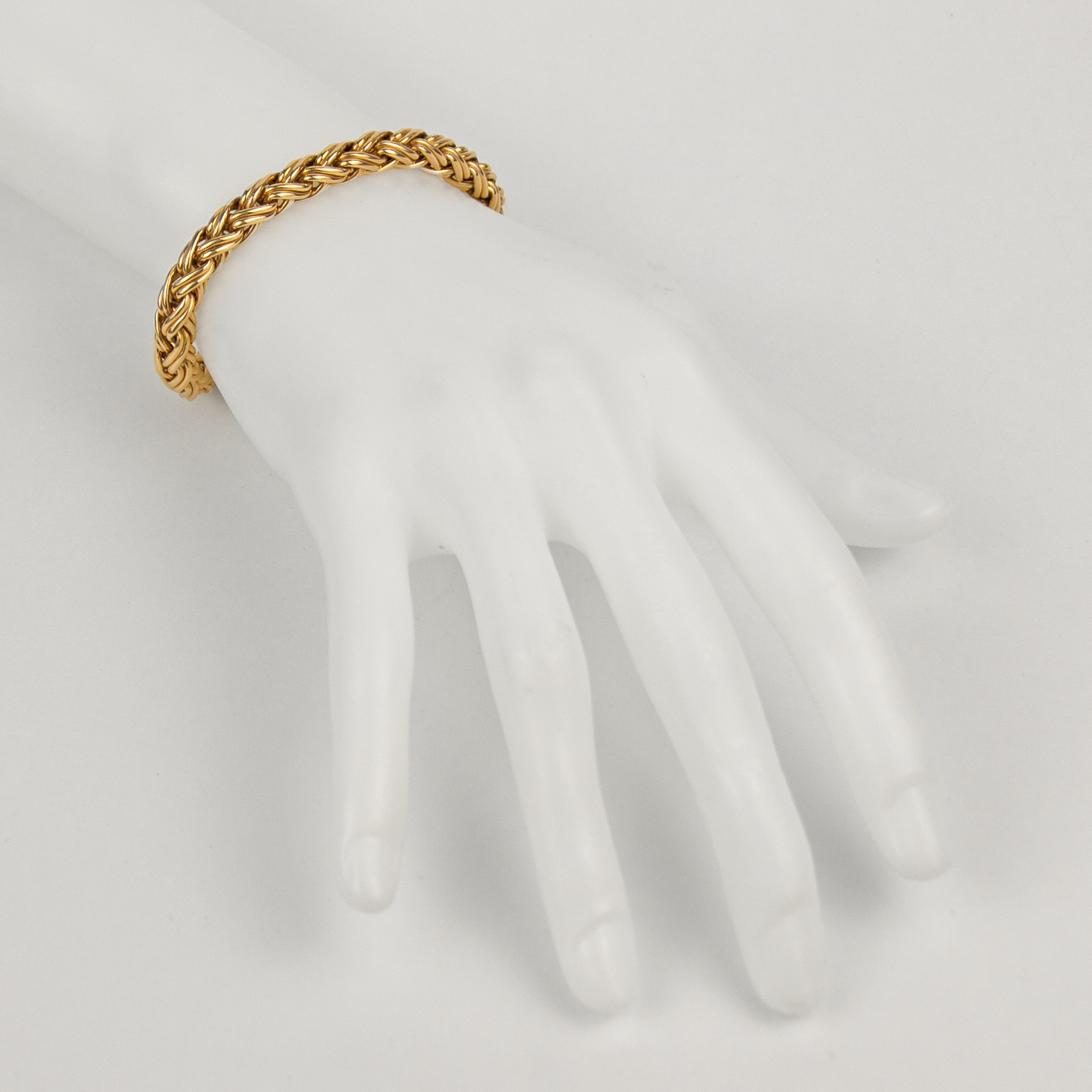 Tiffany & Co. 14K Yellow Gold Woven Bracelet
