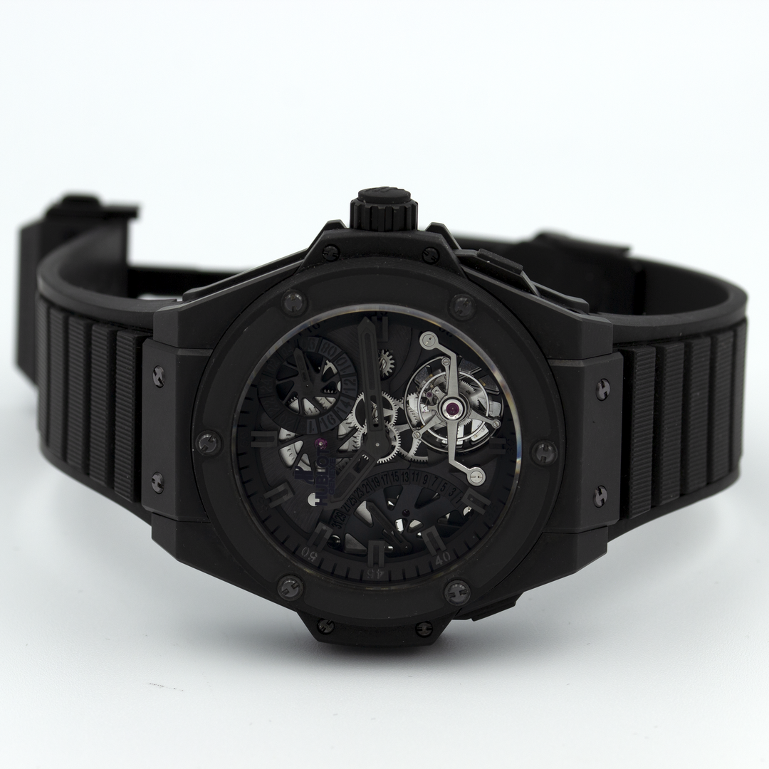 Hublot Big Bang ブラック Hublot King Power Big Bang All Black Tourbillon GMT 706.CI.1110.RX