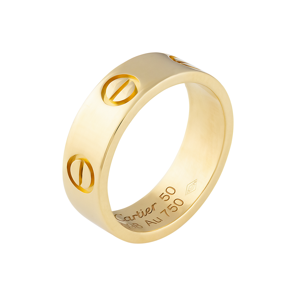 Cartier 18K Yellow Gold Love Ring – East Coast Jewelry