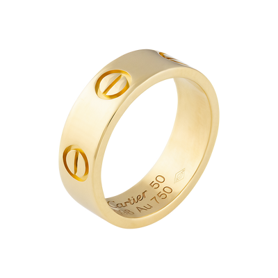 Cartier 18K Yellow Gold Love Ring