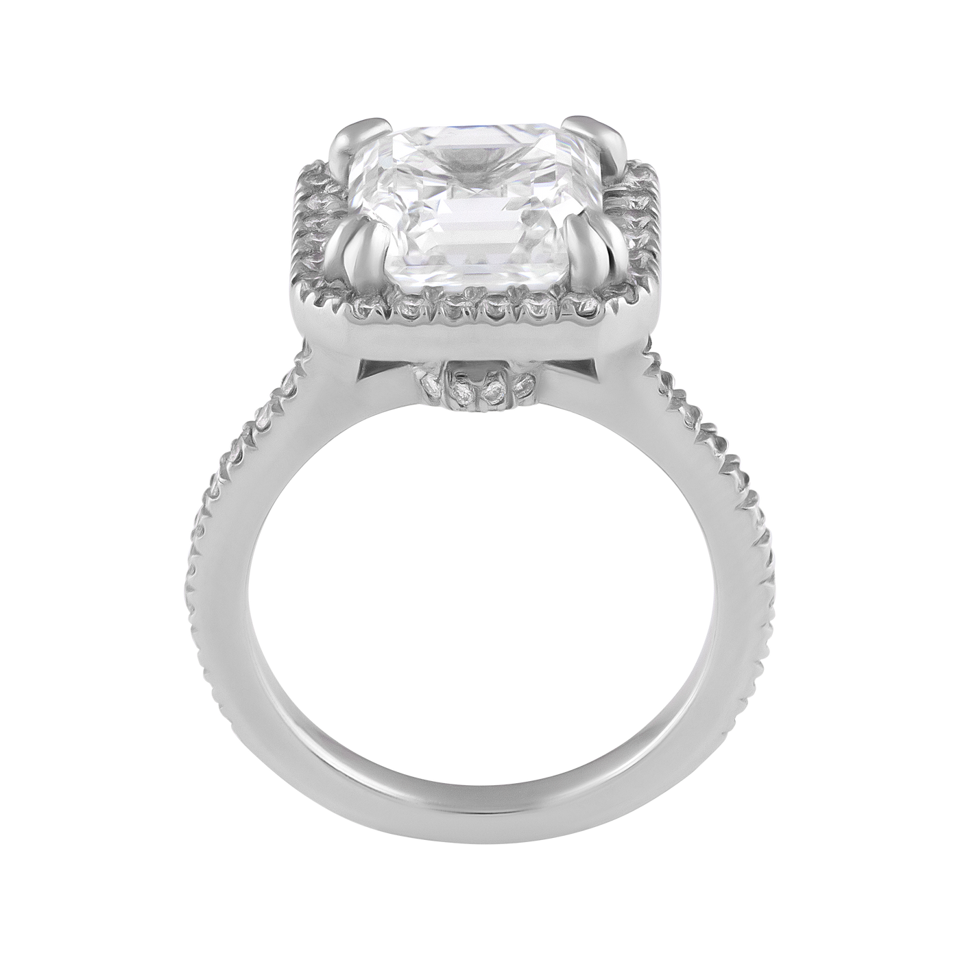 ECJ Collection Platinum 4.02ct GIA Diamond Ring