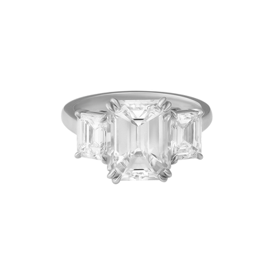 ECJ Collection Platinum GIA Diamond Engagement Ring 5.83ct. tw