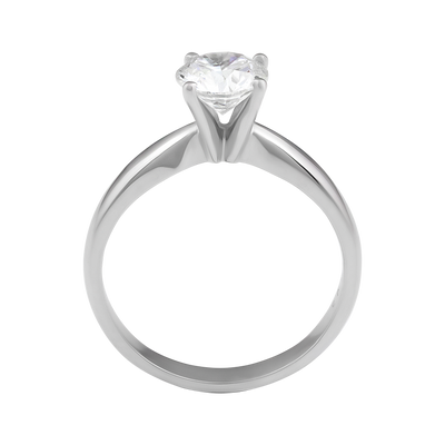ECJ Collection 14K White Gold 1.12ct GIA Diamond Engagement Ring