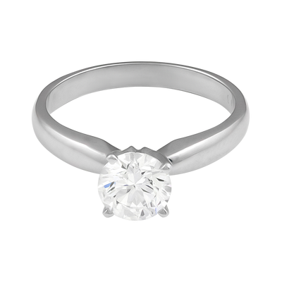 ECJ Collection 14K White Gold 1.12ct GIA Diamond Engagement Ring