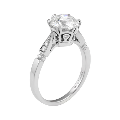 ECJ Collection 18K White Gold 2.05ct GIA Diamond Engagement Ring