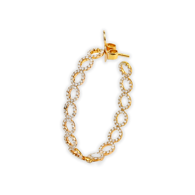 ECJ Collection 18K Rose Gold 2.13ctw Diamond Earrings