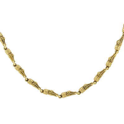 Barry Kieselstein-Cord 18K Yellow Gold Alligator Necklace