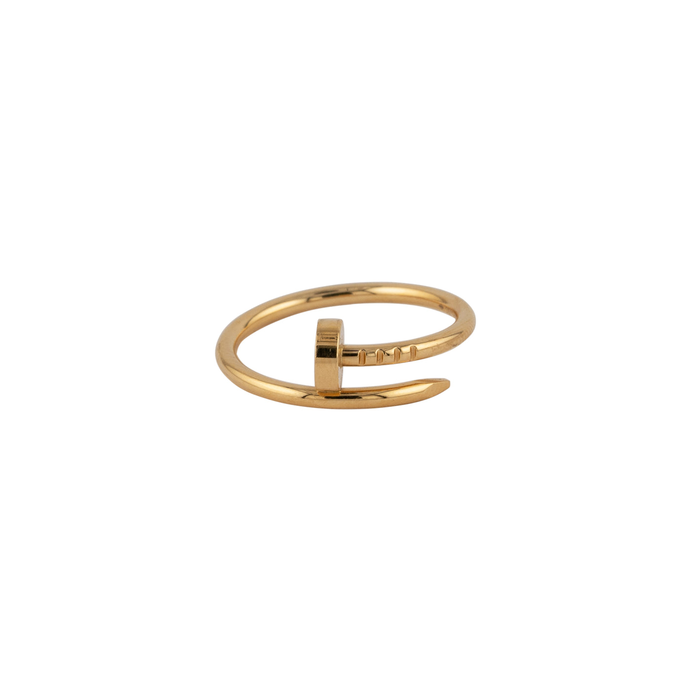 Cartier 18K Yellow Gold Juste Un Clou Ring, Small Model