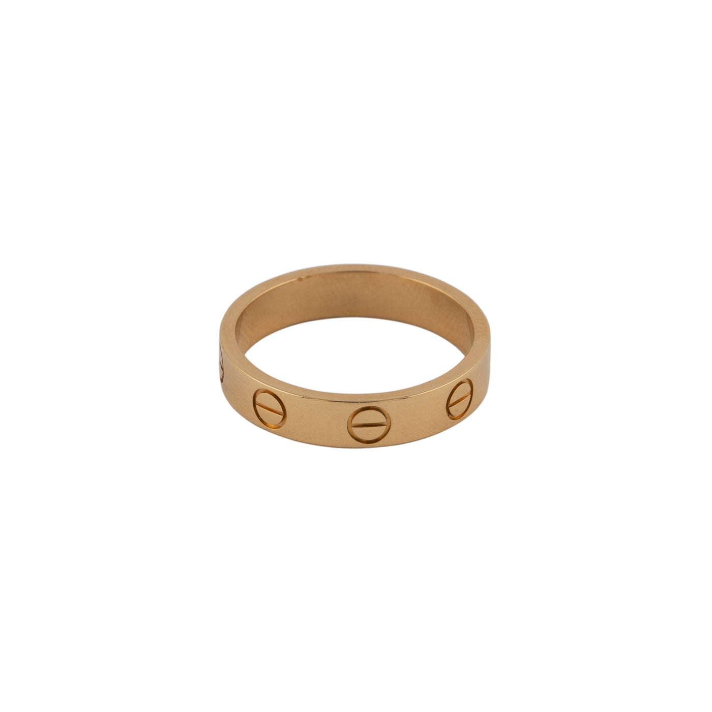 Cartier 18K Yellow Gold Love Wedding Band