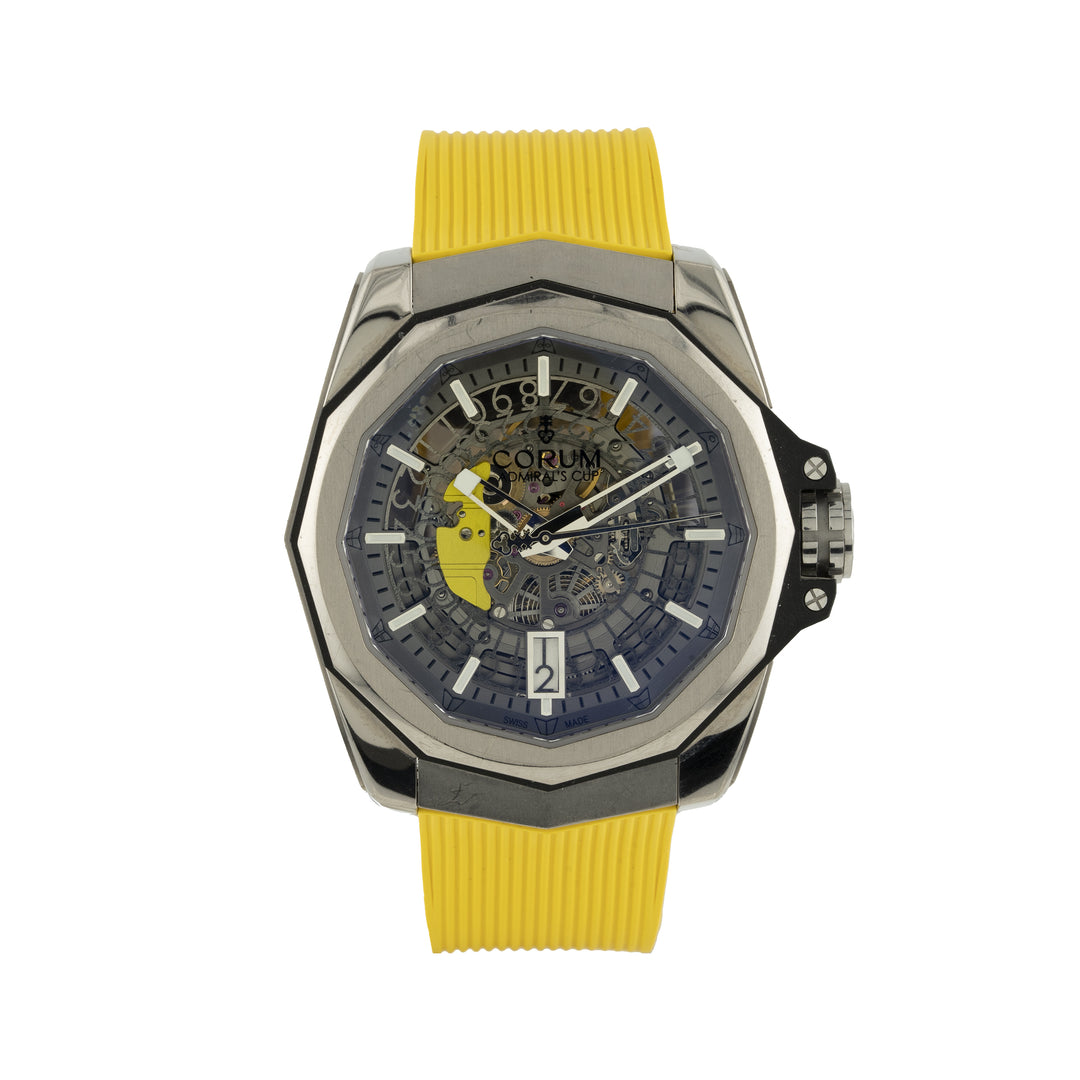 Corum Admirals Cup AC-One 45 Squelette Misfit – East Coast Jewelry