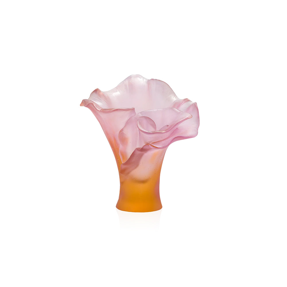 Daum Arum Pink Vase, Small