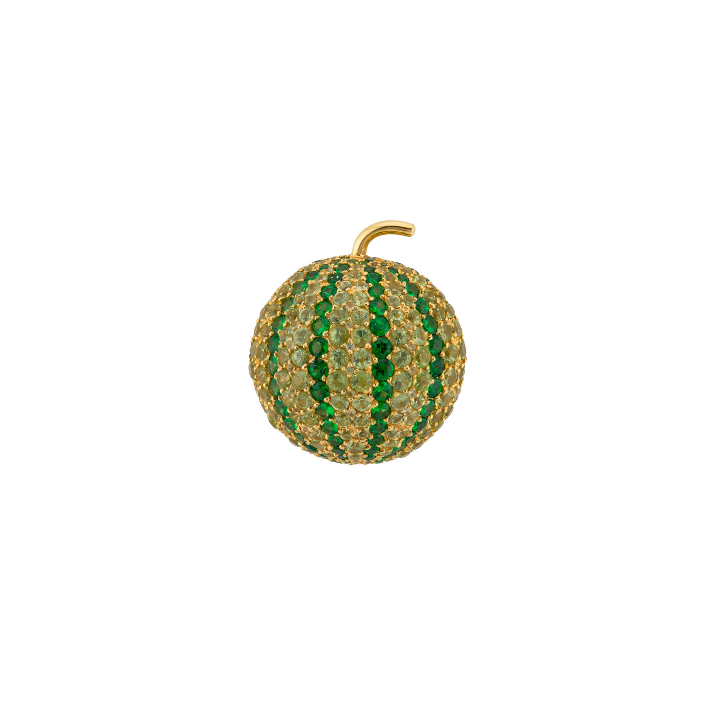 De Grisogono 18K Yellow Gold Melon Earrings