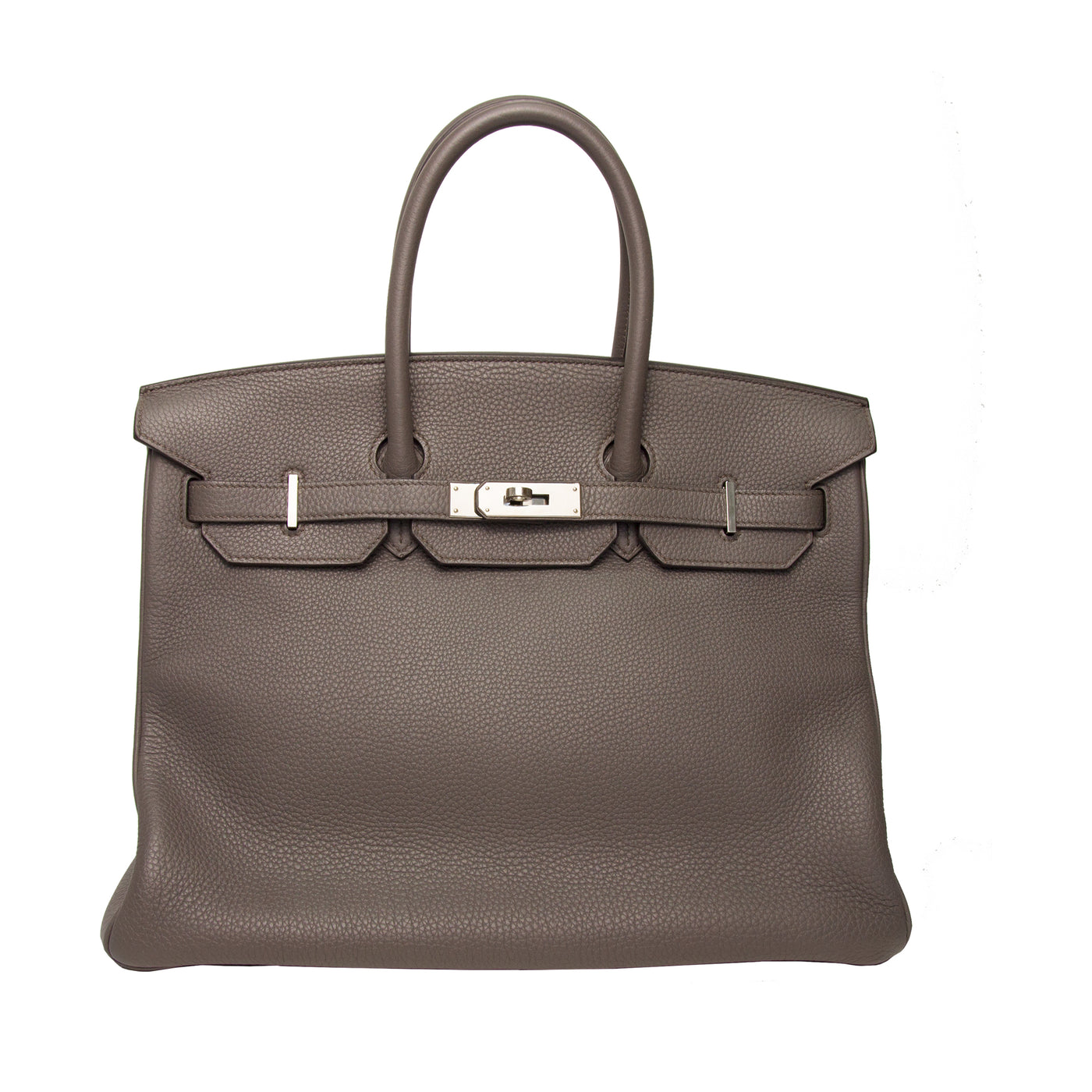 Hermes Birkin 35 Gris Meyer Togo with Palladium Hardware