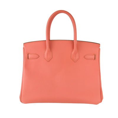 Hermes Birkin 30 Flamingo Epsom with Gold Hardware