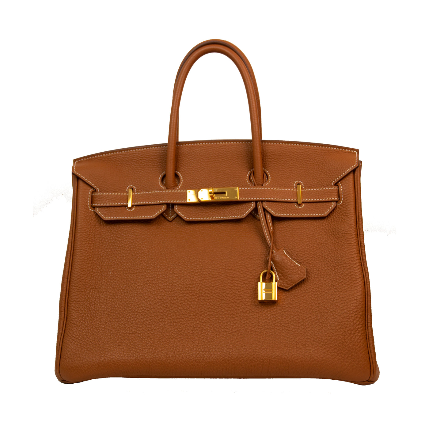 Hermes Birkin 35 Gold Togo with Gold Hardware