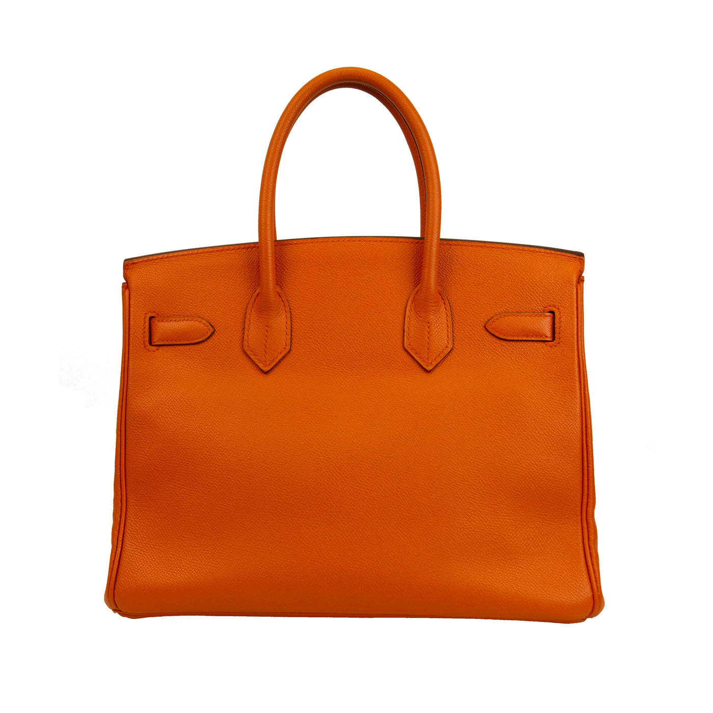 Hermes Birkin 30 Orange Epsom with Palladium Hardware