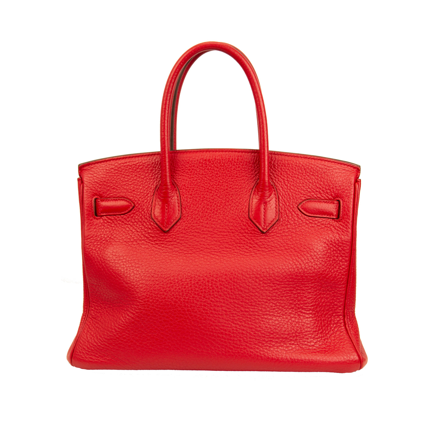 Hermes Birkin 30 Red Togo with Palladium Hardware