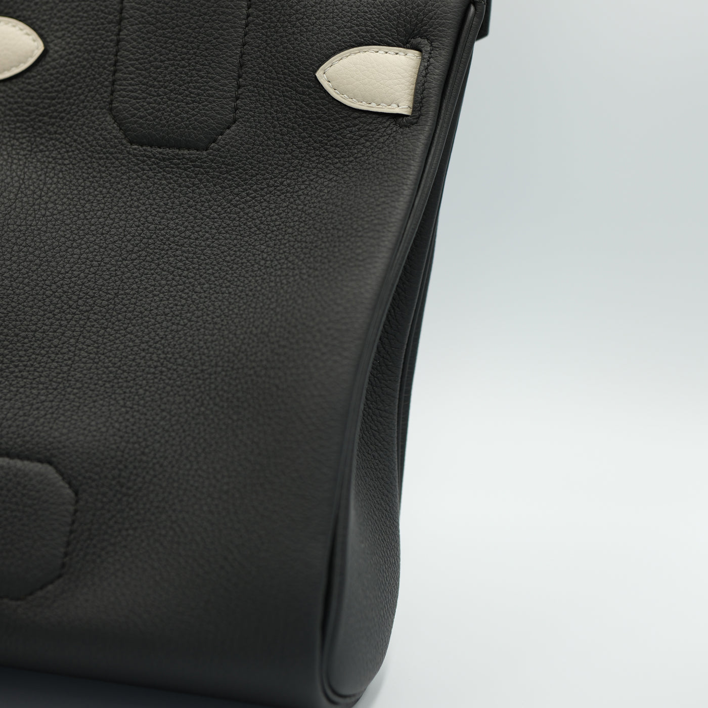 Hermes Hac A Dos PM HSS Black Veau Togo with Palladium Hardware