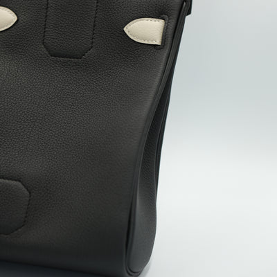 Hermes Hac A Dos PM HSS Black Veau Togo with Palladium Hardware