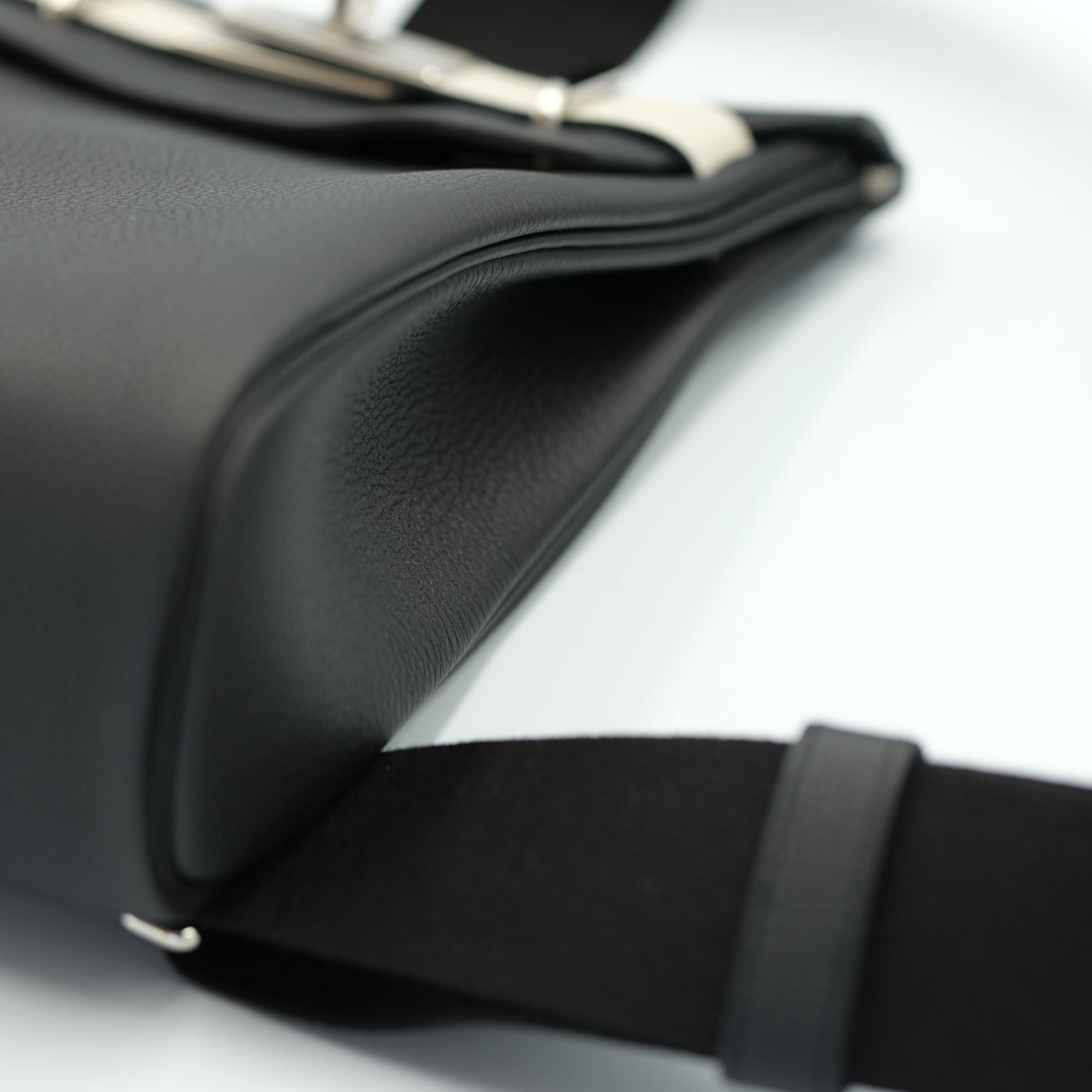 Hermes Hac A Dos PM HSS Black Veau Togo with Palladium Hardware