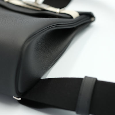 Hermes Hac A Dos PM HSS Black Veau Togo with Palladium Hardware