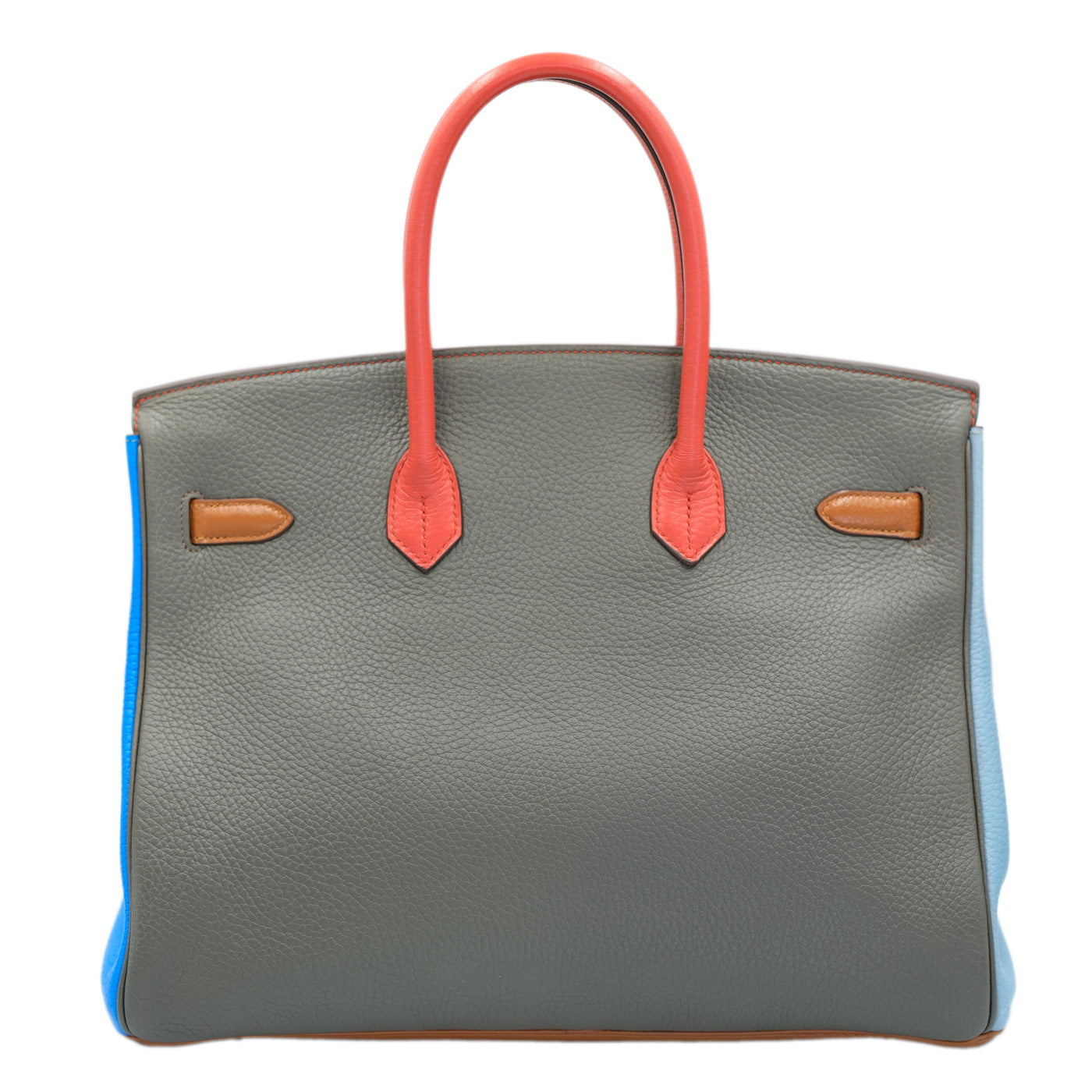 Hermes Birkin 35 Arlequin Multicolor Clemence with Palladium Hardware