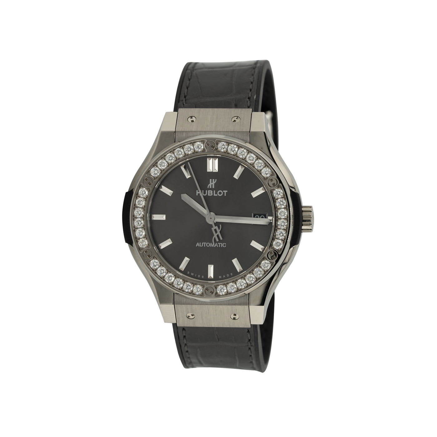 Hublot Classic Fusion Racing Grey Automatic with Diamonds 38mm