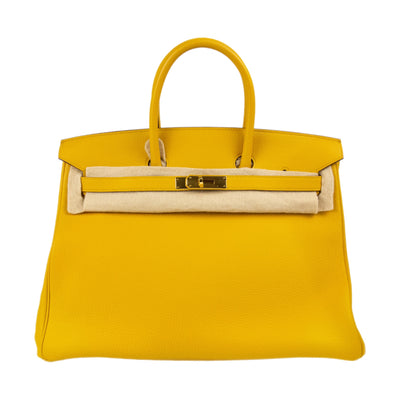 Hermes Birkin 35 Curry Togo
