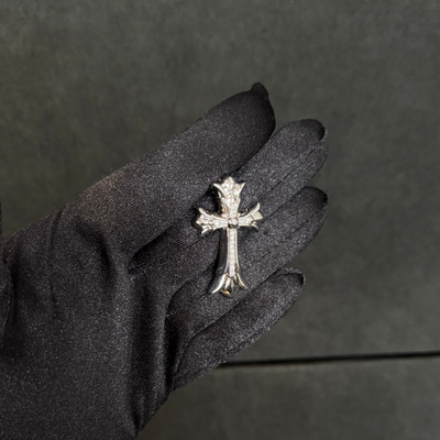 Chrome Hearts Cross Pendant — 18K White Gold (2011)
