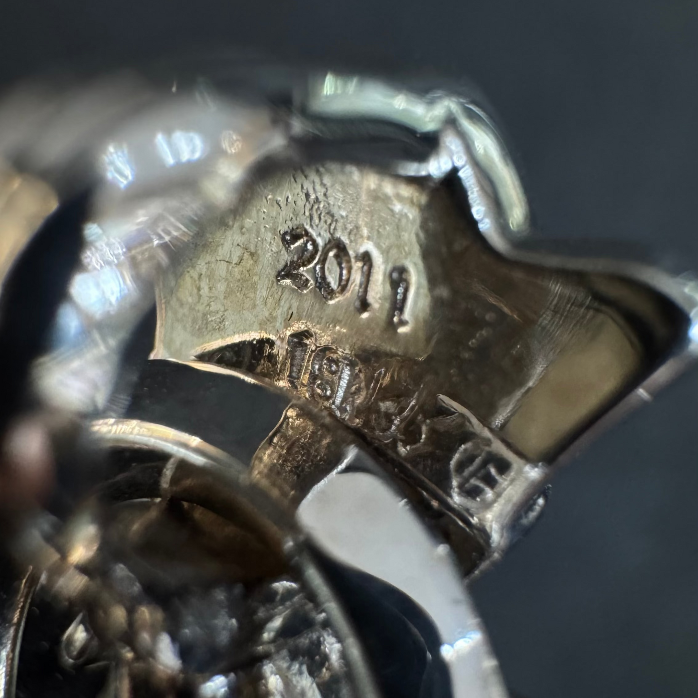 Chrome Hearts Cross Pendant — 18K White Gold (2011)