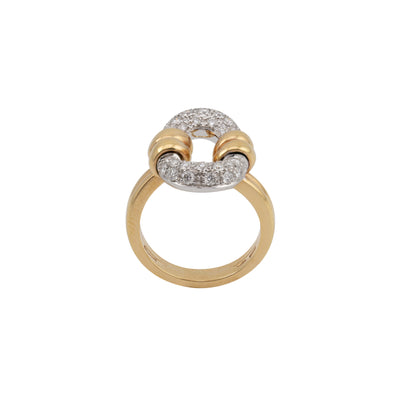 Leo Pizzo 18K Rose Gold Diamond Ring