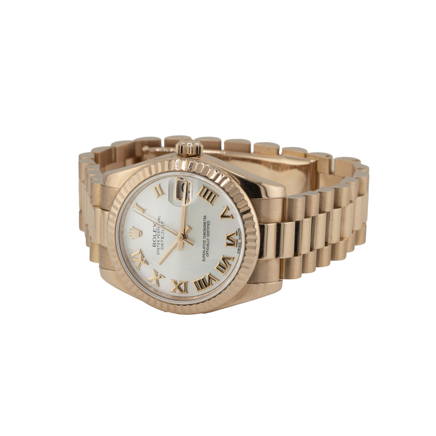 Rolex Datejust 178275 Rose Gold Mother of Pearl Dial (2013)