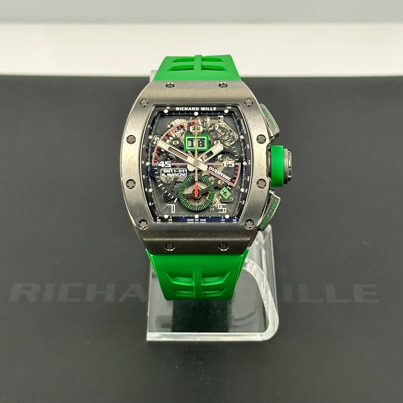 Richard Mille RM 011-01 Automatic Flyback Chronograph Roberto Mancini Titanium (2019)