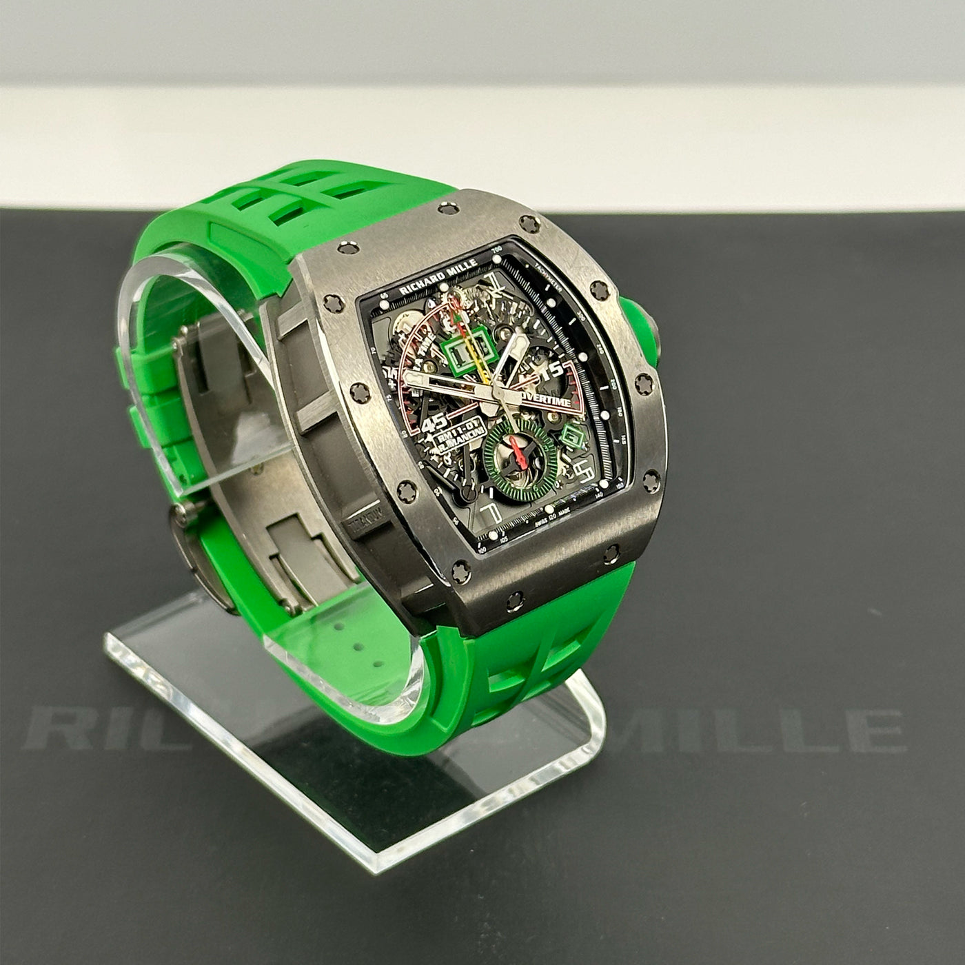 Richard Mille RM 011-01 Automatic Flyback Chronograph Roberto Mancini Titanium (2019)