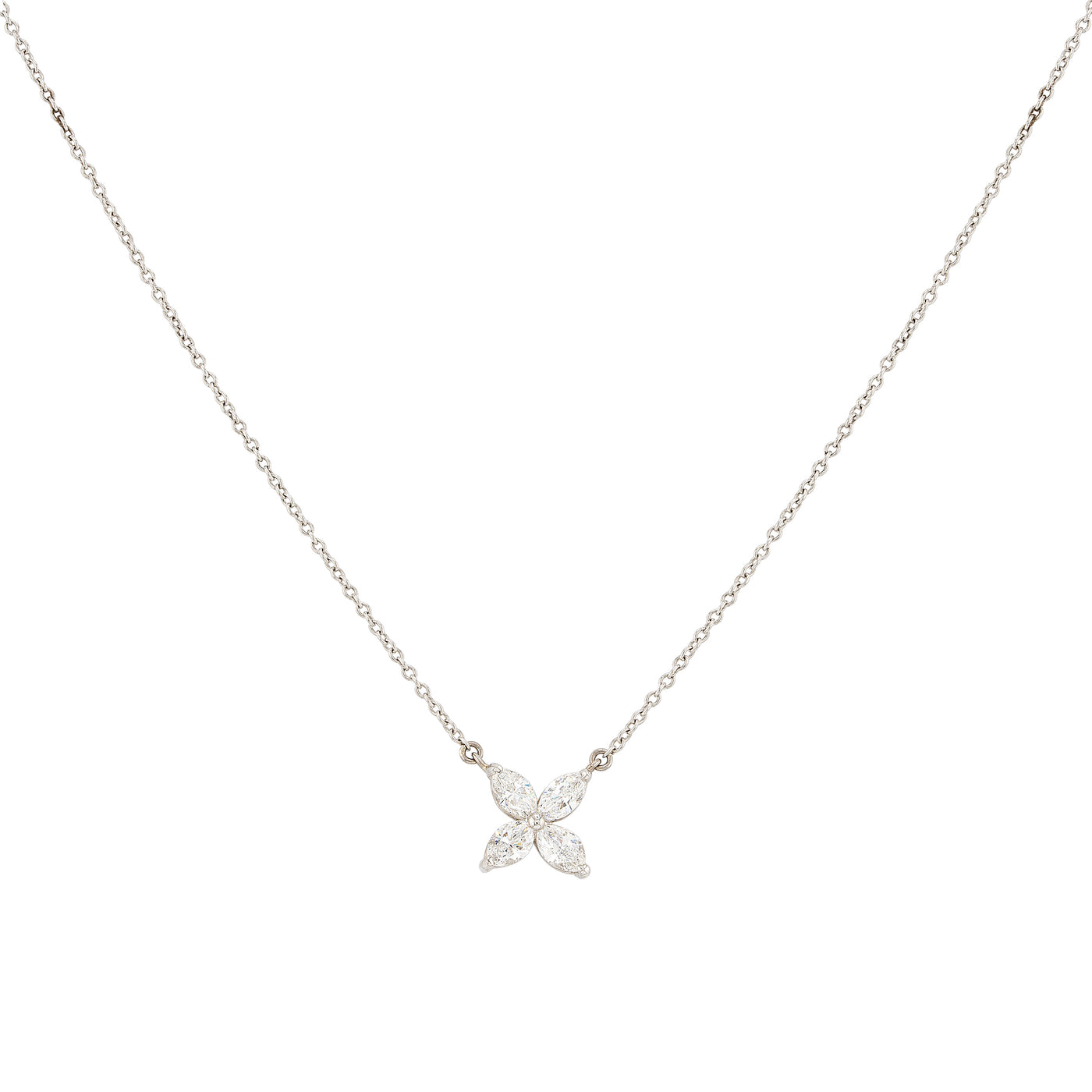 Tiffany & Co. Victoria Pendant Necklace in Platinum