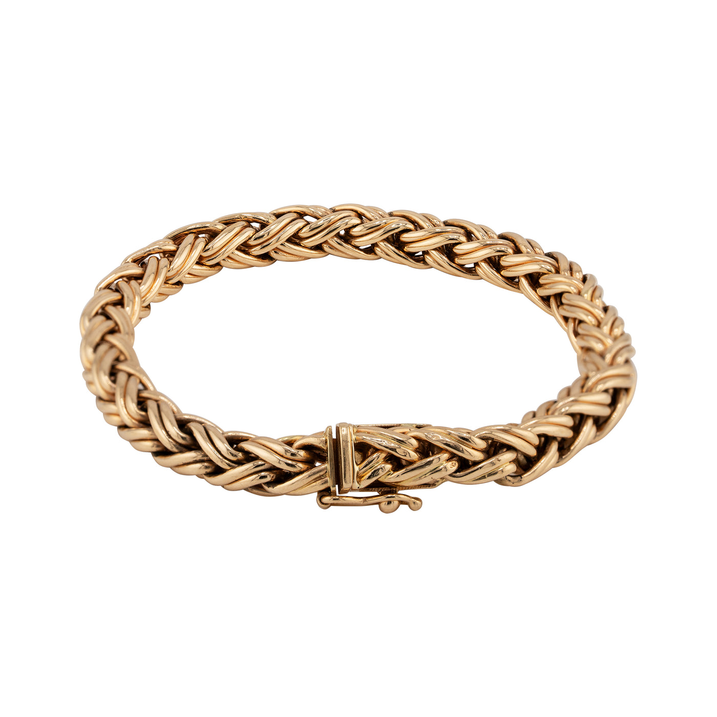 Tiffany & Co. 14K Yellow Gold Woven Bracelet